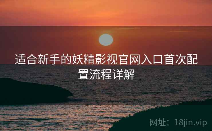 适合新手的妖精影视官网入口首次配置流程详解
