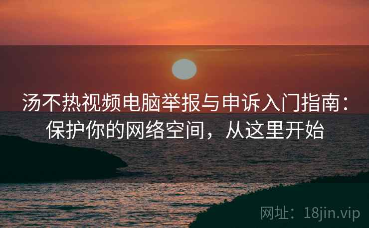 汤不热视频电脑举报与申诉入门指南：保护你的网络空间，从这里开始