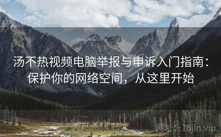 汤不热视频电脑举报与申诉入门指南：保护你的网络空间，从这里开始